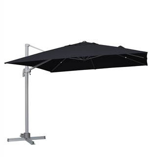 Skovlund | Sort parasol Ø3.5 M