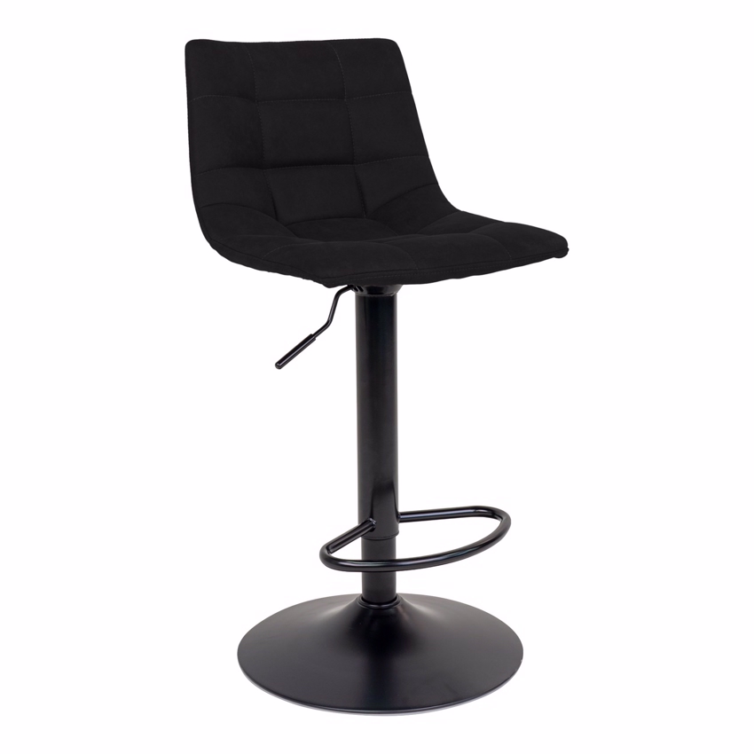 Se Elevate barstol | Sort barstol m. højdejustering hos Møbelsalg