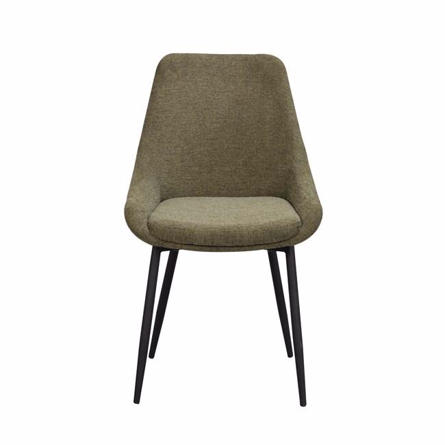 Se Rowico | Sierra stol | Grøn stof hos Møbelsalg