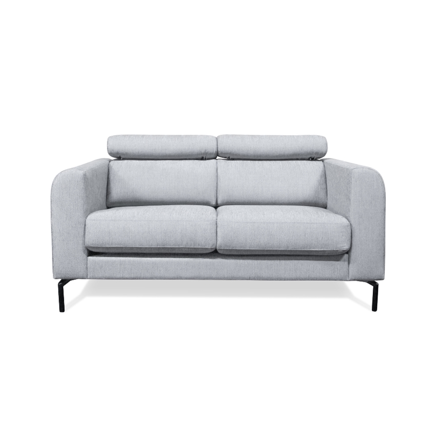 Billede af Helsinge 2. personers sofa | Lysegrå stof