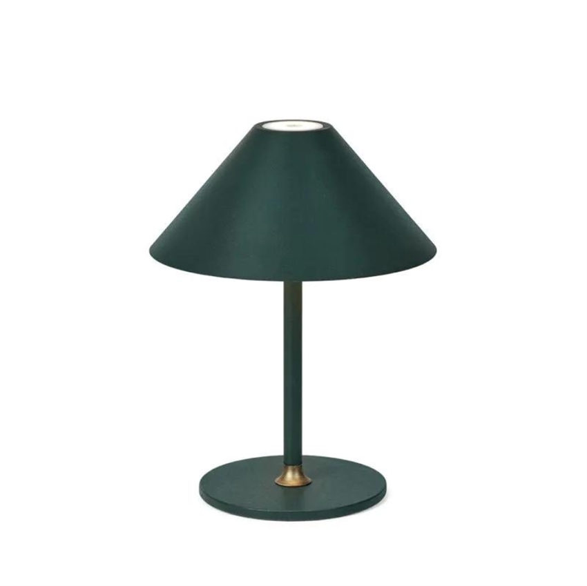 Billede af Halo Design | Comfy opladelig bordlampe | Mørkegrøn