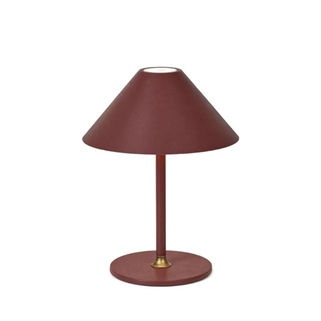 Halo Design | Comfy opladelig bordlampe | Rødbrun