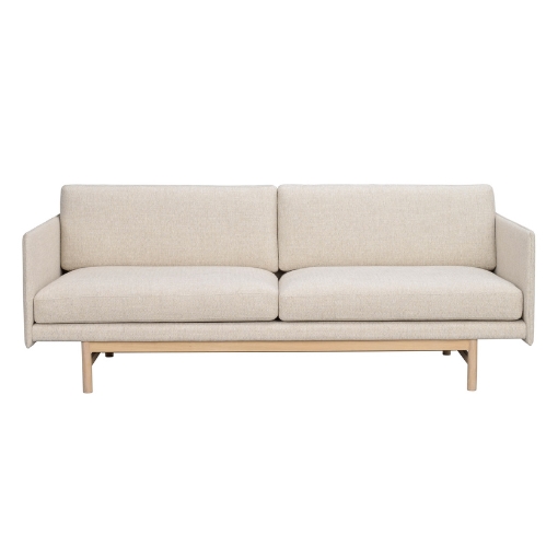 Billede af Rowico | Hammond sofa | Beige m. hvidpigmenteret eg