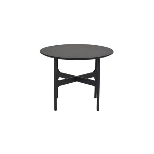 Se Rowico | Colton sofabord | 55 cm i sort hos Møbelsalg