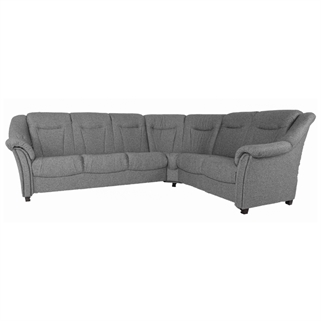 Holstebro sofa | Højtrygget sofa | Grå stof 