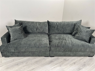 velour sofa | Chelsey flydersofa | 3 personers sofa