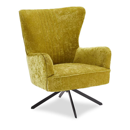 FURNHOUSE Bob Lounge stol | Grøn 