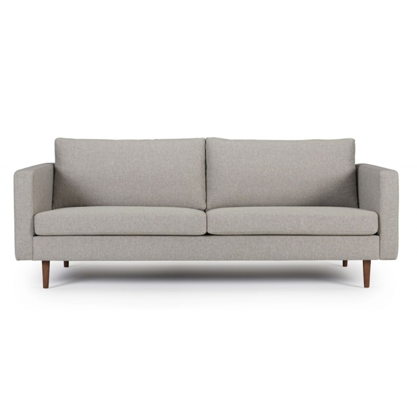 Se Linea 3. personers sofa | Sandfarvet hos Møbelsalg