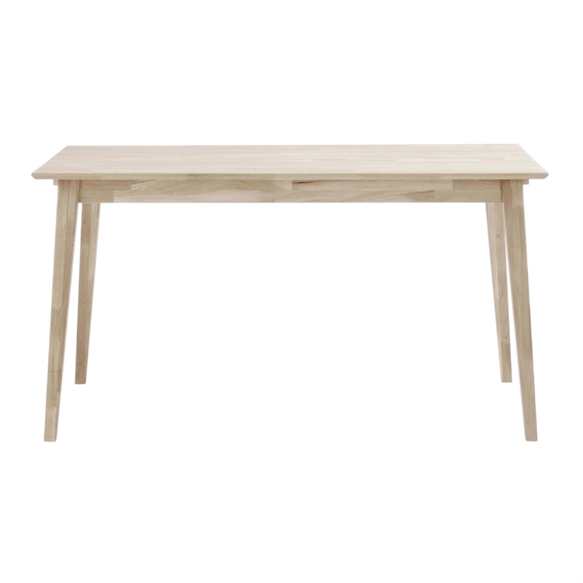 Se Rowico Filippa | Hvidpigmenteret spisebord | 140 cm hos Møbelsalg