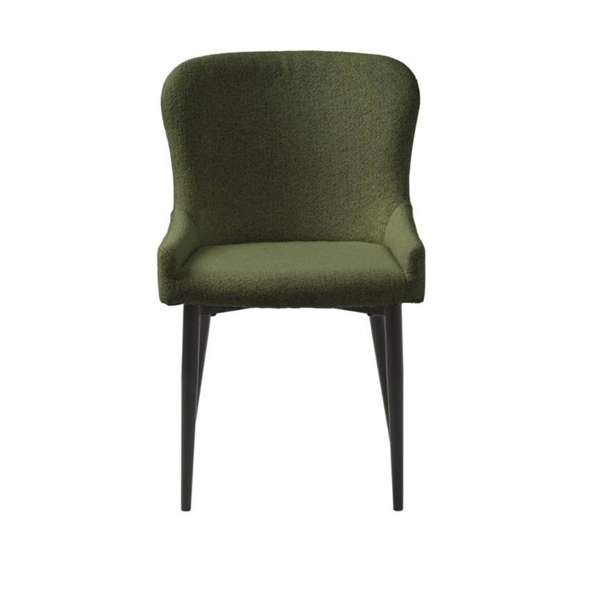 Se Unique Furniture | Ontario spisebordsstol | Grøn hos Møbelsalg