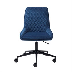 UNIQUE | Milton office chair | Blue velvet 