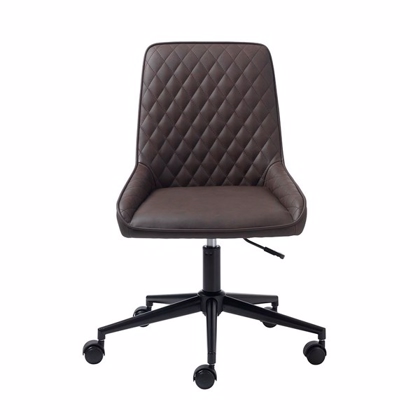 UNIQUE | Milton office chair | Dark brown, PU.