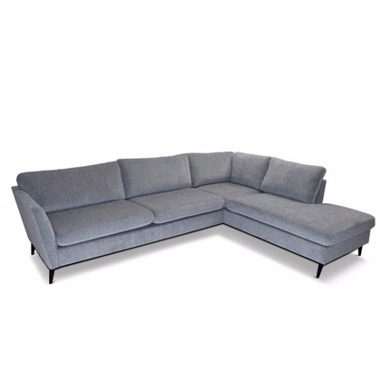 Chaiselong sofa | Jakob | Højrevendt | Lysegrå